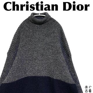 クリスチャンディオール(Christian Dior)のアルパカ混★Christian Dior★ビッグシルエット ハイネック ニット(ニット/セーター)