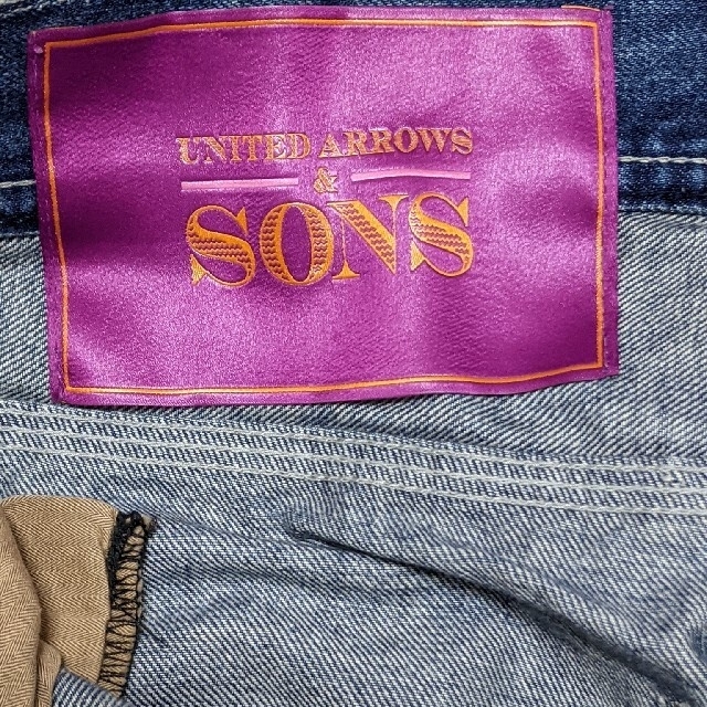 UNITED ARROWS(ユナイテッドアローズ)の【Sサイズ】UNITED ARROWS & SONS SASHIKO DENIM メンズのパンツ(デニム/ジーンズ)の商品写真