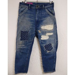 ユナイテッドアローズ(UNITED ARROWS)の【Sサイズ】UNITED ARROWS & SONS SASHIKO DENIM(デニム/ジーンズ)