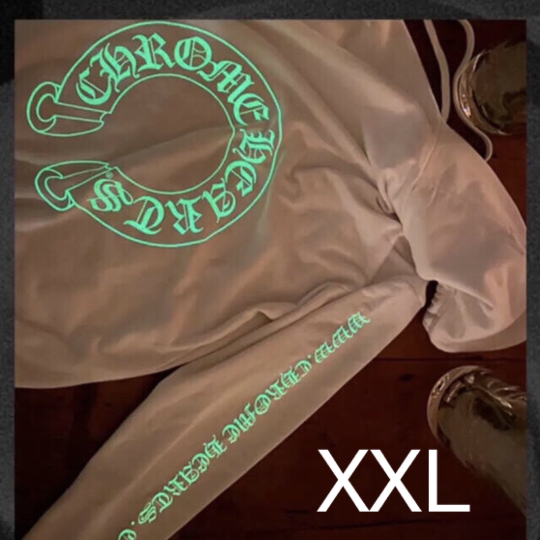 chromehearts glow in the dark hoodie XXLメンズ