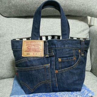 リーバイス(Levi's)のデニム リメイクバック(handmade)(バッグ)