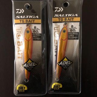 ダイワ(DAIWA)のダイワ ソルティガ TGベイト 80g アデルフラッシュムラキンオレンジベリー(ルアー用品)