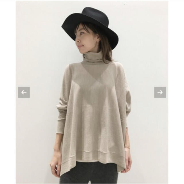 L'Appartement DEUXIEME CLASSE(アパルトモンドゥーズィエムクラス)の美品　L'Appartement T/N Volume Knit レディースのトップス(ニット/セーター)の商品写真