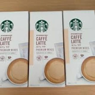 スターバックスコーヒー(Starbucks Coffee)のスターバックス♦プレミアムミックス♦カフェラテ 4本入３箱分セット/新品/翌日配(コーヒー)