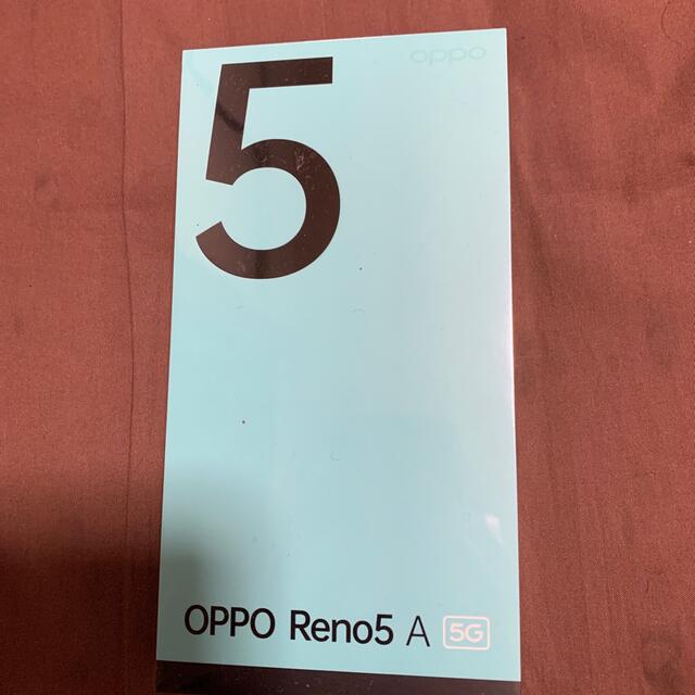 OPPO(オッポ)のOPPO Reno5 A シルバーブラック　SIMフリー　デュアルSIM スマホ/家電/カメラのスマートフォン/携帯電話(スマートフォン本体)の商品写真