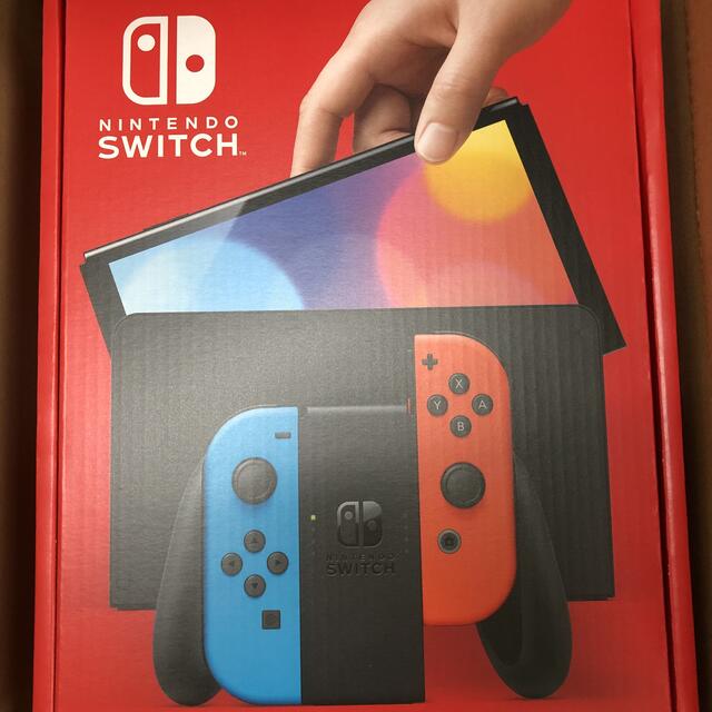 本物の ニンテンドースイッチ - Switch Nintendo 有機el ネオンレッド
