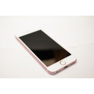 アイフォーン(iPhone)のiPhone 6s 16GB ローズコールド　au版simフリー　バッテリーやや(スマートフォン本体)