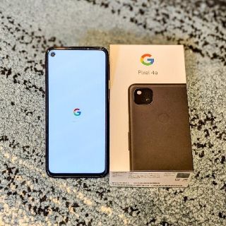 グーグルピクセル(Google Pixel)の【中古】 pixel4a simフリー Google(スマートフォン本体)