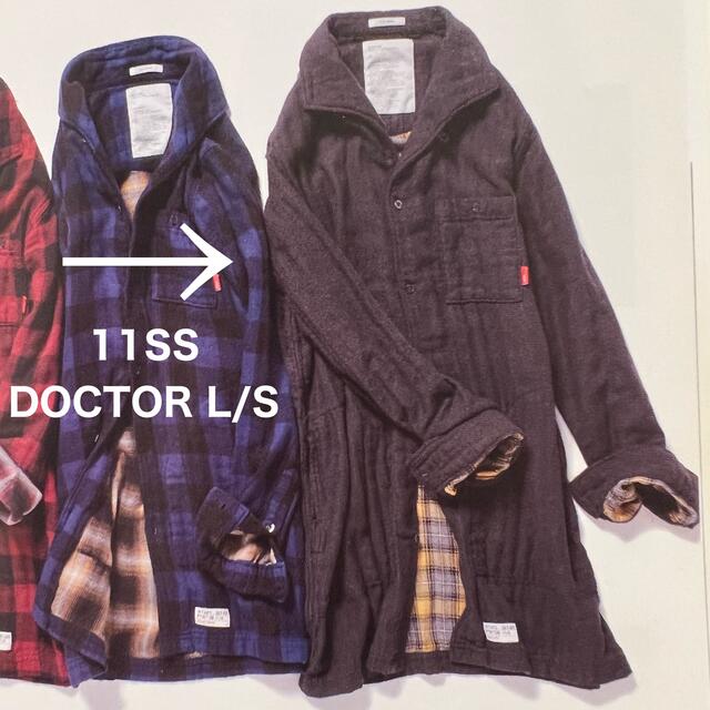 【size M】11ss Wtaps DOCTOR LS SHIRTS