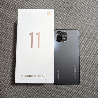 Xiaomi 11 lite 5G NE ブラック使用期間1週間