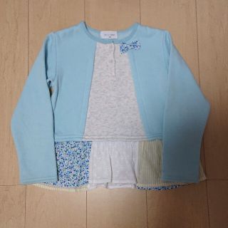 ウィルメリー(WILL MERY)の【古着】 120 WILL MARY ウィルメリー 裏起毛 トレーナー(Tシャツ/カットソー)