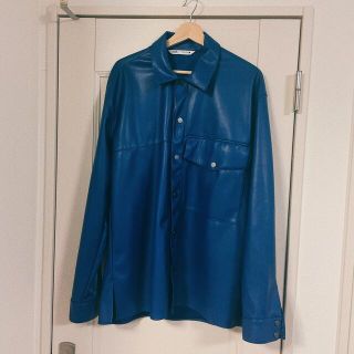 ザラ(ZARA)のレザーシャツ(シャツ)