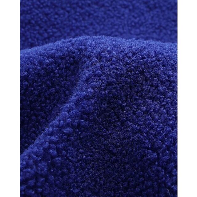 ZARA(ザラ)の🍁11月新作🍠6821◆blue ブルー ボア ロングコート レディースのジャケット/アウター(ロングコート)の商品写真