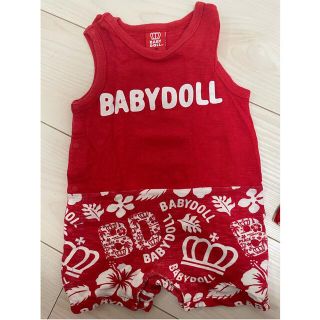 ベビードール(BABYDOLL)のBABYDOLL ♡ロンパース 70(ロンパース)