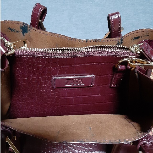 ZARA(ザラ)のZARA　ハンドバッグ　ショルダー レディースのバッグ(ショルダーバッグ)の商品写真