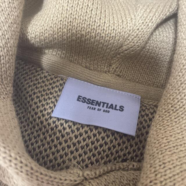 FEAR OF GOD(フィアオブゴッド)のESSENTIALS essentials ニットパーカー　エッセンシャルズ レディースのトップス(パーカー)の商品写真