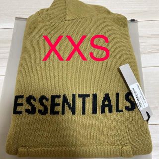 フィアオブゴッド(FEAR OF GOD)のESSENTIALS essentials ニットパーカー　エッセンシャルズ(パーカー)