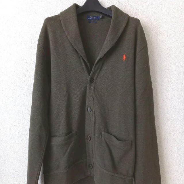 Ralph Lauren(ラルフローレン)の☆RALPH LAUREN　ラルフローレン　カーディガン　新品　未使用　M　高級 メンズのトップス(カーディガン)の商品写真