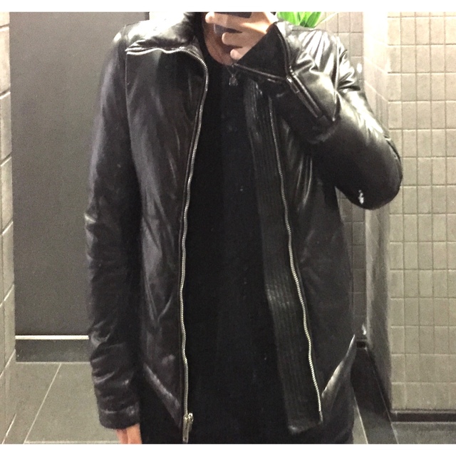 Rick Owens - Rick Owens mollino モリノ ダウンジャケット 48の Rick Owens - Rick Owens mollino モリノ ダウンジャケット 48の