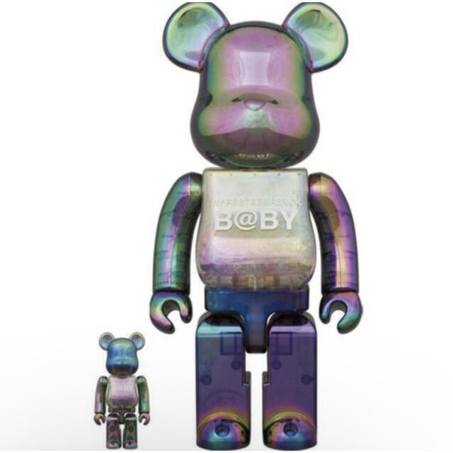 MEDICOM TOY(メディコムトイ)のBE@RBRICK MY FIRST CLEAR BLACK / UFO set エンタメ/ホビーのフィギュア(その他)の商品写真