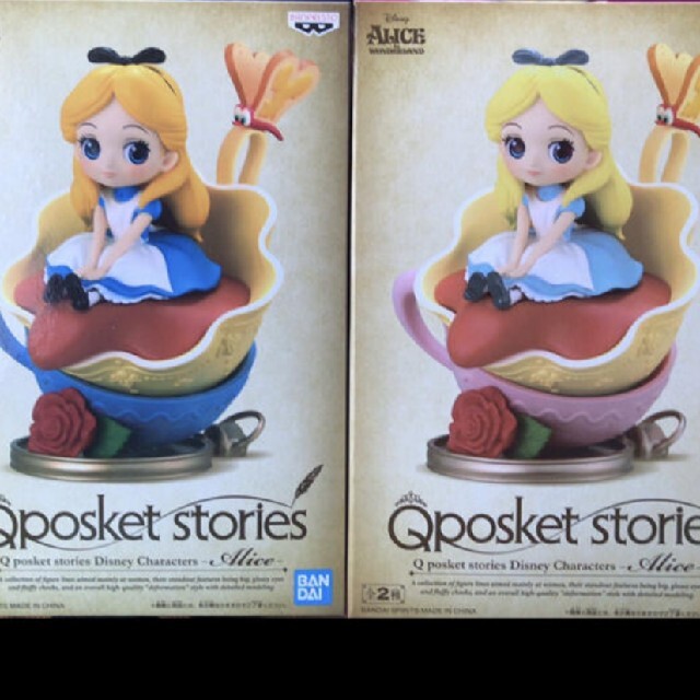 Disney(ディズニー)のQposket stories  Alice アリス2種セット エンタメ/ホビーのフィギュア(その他)の商品写真