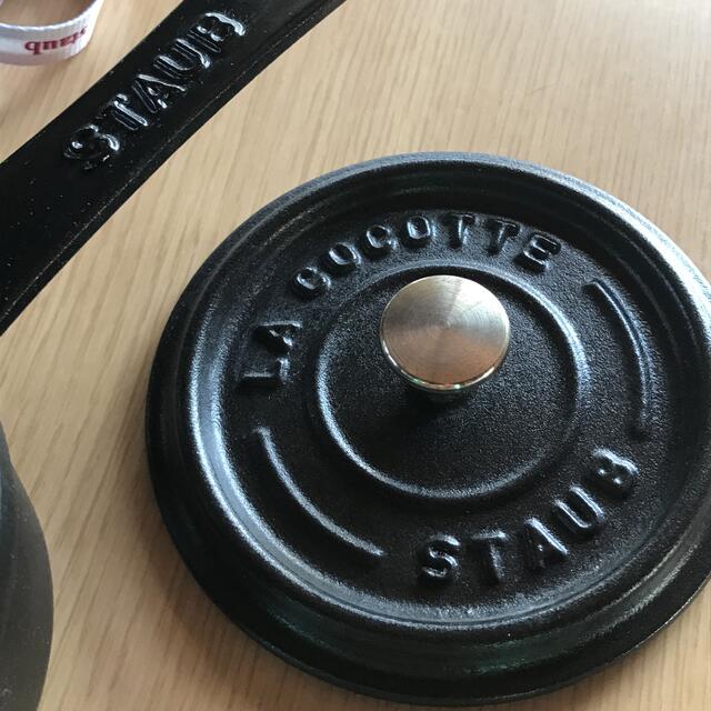 STAUB(ストウブ)の専用品　STAUB ストウブ　ミニソースパン　10cm インテリア/住まい/日用品のキッチン/食器(鍋/フライパン)の商品写真