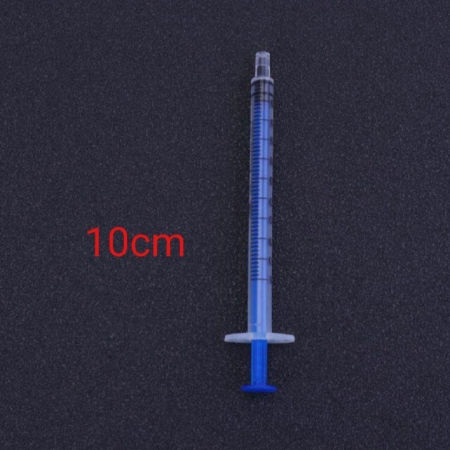 1ml注射器型スポイト5本/針なし/非医療用10cm その他のペット用品(アクアリウム)の商品写真