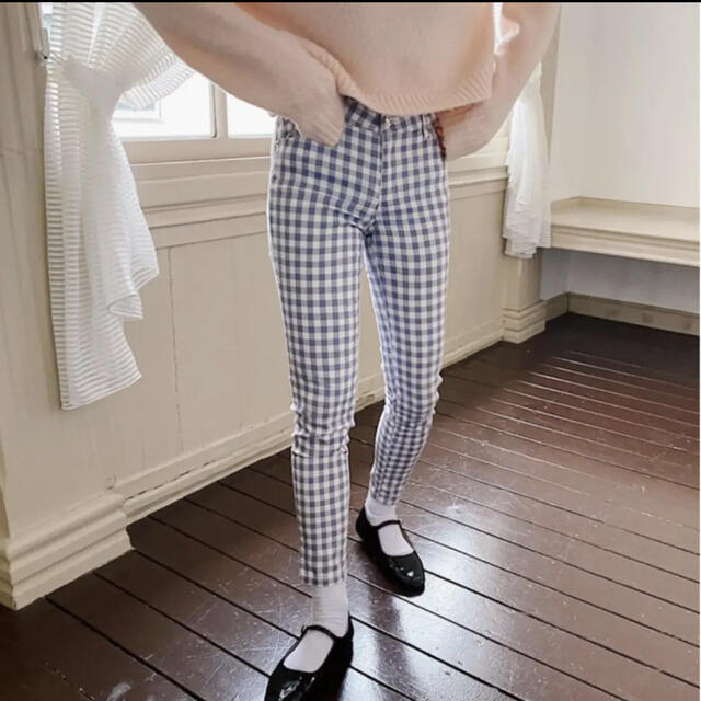 bibiy. original Gingham check pants