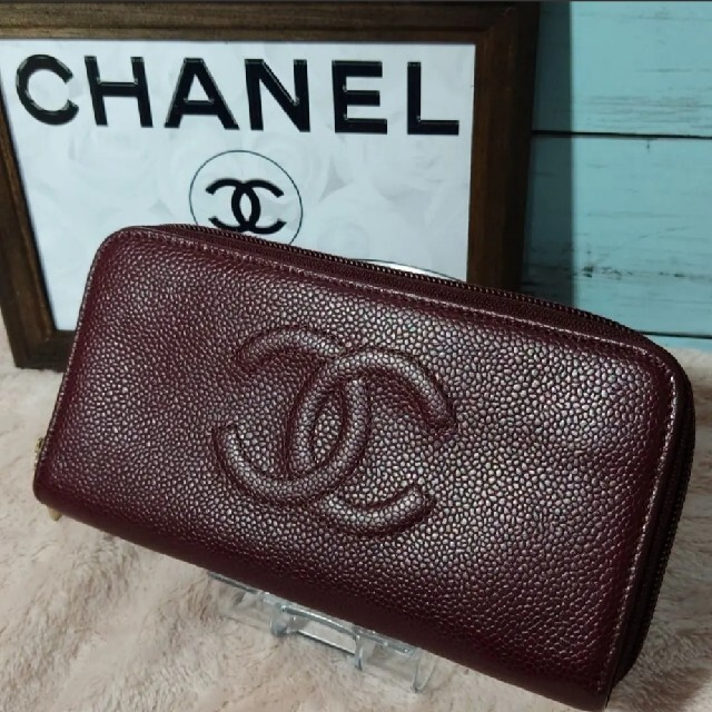 CHANEL(シャネル)のCHANEL 長財布 キャビアスキン ジッピーウォレット メンズのファッション小物(長財布)の商品写真