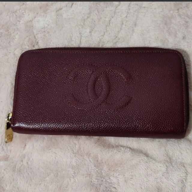 CHANEL(シャネル)のCHANEL 長財布 キャビアスキン ジッピーウォレット メンズのファッション小物(長財布)の商品写真