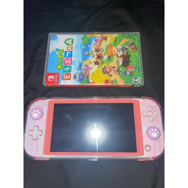 Nintendo Switch(ニンテンドースイッチ)のNintendo Switch Light ピンク コーラル 本体 エンタメ/ホビーのゲームソフト/ゲーム機本体(家庭用ゲーム機本体)の商品写真