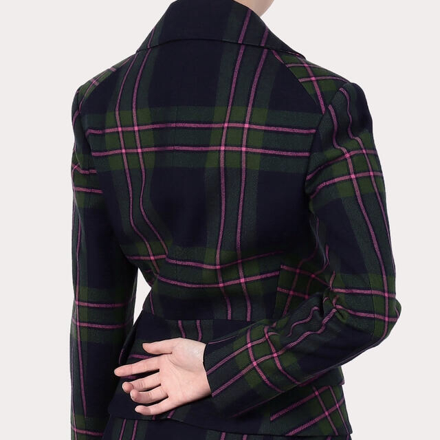 超激安新品 Vivienne Westwood - Vivienne Westwood タータンチェックラブジャケット セットアップの通販 by *gogo_ayanne*｜ヴィヴィアンウエストウッドならラクマ 正規品特価
