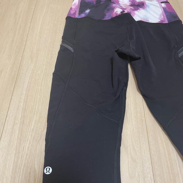 lululemon(ルルレモン)のluluremon レギンス サイズ4 ヨガ ランニング ルルレモン レディースのレッグウェア(レギンス/スパッツ)の商品写真