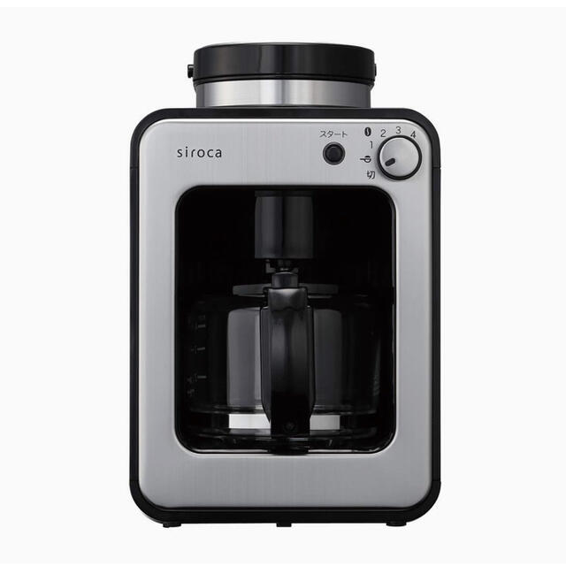 シロカ　全自動コーヒーメーカー　SC-A221 スマホ/家電/カメラの調理家電(コーヒーメーカー)の商品写真