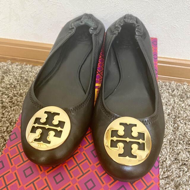 専用【Tory Burch】バレエ・フラットシューズ24cm（トリーバーチ ）