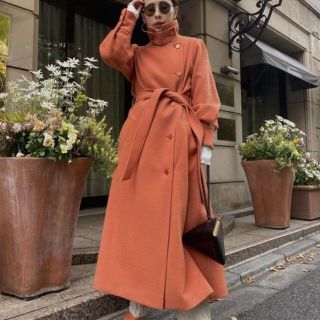 アメリヴィンテージ(Ameri VINTAGE)のnachagawa様専用Ameri LONG COAT M コーラル(ロングコート)