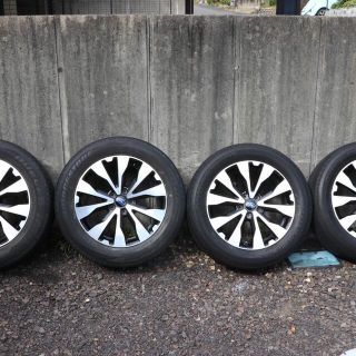 スバル(スバル)のSUBARU レガシィアウトバック BS9 純正ホイール４本225/60R18(タイヤ・ホイールセット)