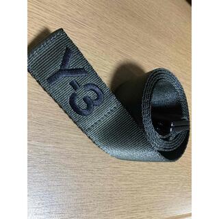 ワイスリー(Y-3)のy-3 ベルト s black olive belt(ベルト)