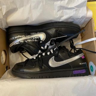 OFF WHITE DUNK LOW 1 OF 50 "BLACK 50"(スニーカー)