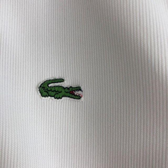 LACOSTE ラコステ ベロア トラックジャケット 白ワニ