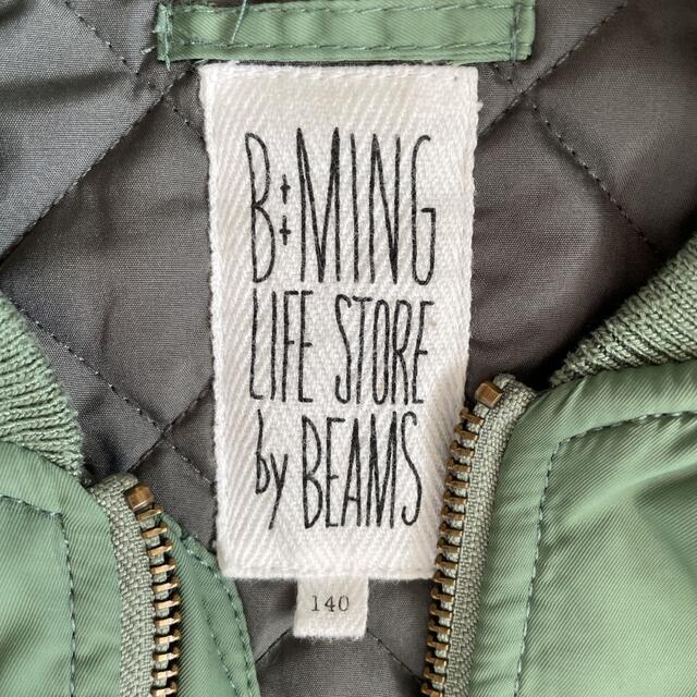 B:MING LIFE STORE by BEAMS(ビーミング ライフストア バイ ビームス)のBEAMS 140cm MAー1 キッズ/ベビー/マタニティのキッズ服男の子用(90cm~)(ジャケット/上着)の商品写真