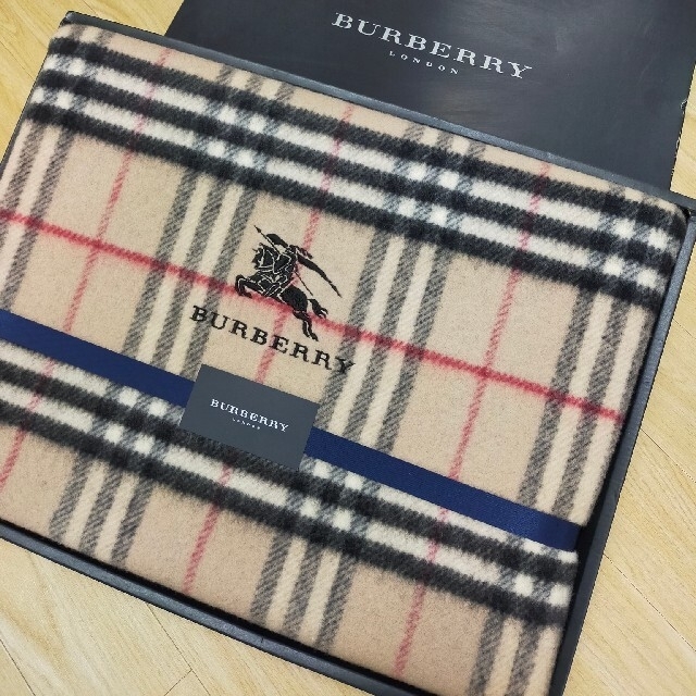 BURBERRY - バーバリー ウール 100% 毛布 ノバチェック 140×200