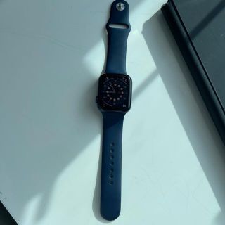 アップルウォッチ(Apple Watch)のApple Watch Series6 44mm GPSモデル ブルーアルミニウ(腕時計(デジタル))