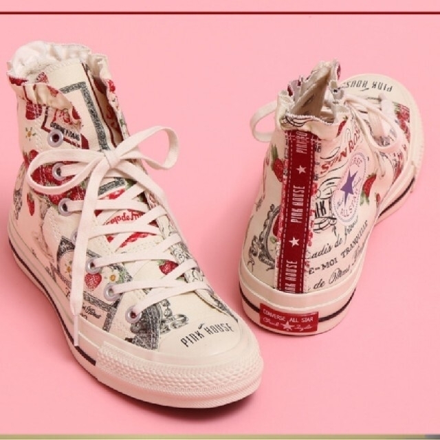 CONVERSE×PINKHOUSEハイカット