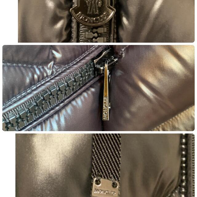 MONCLER(モンクレール)のモンクレール　Moncler　アルビジア　ALBIZIA　サイズ００ 黒 レディースのジャケット/アウター(ダウンコート)の商品写真