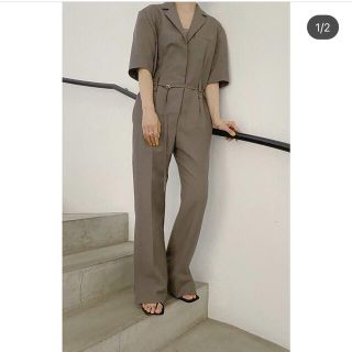 リステア(RESTIR)のアイレネ20SS Tailored Jump suit (オールインワン)