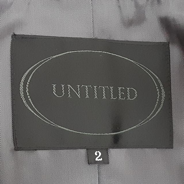 UNTITLED(アンタイトル)のアンタイトル コート サイズ2 M レディース レディースのジャケット/アウター(その他)の商品写真