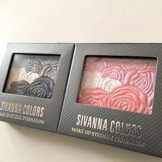 日本未発売 SIVANNA COLORS 立体ローズアイシャドー　パクト　可愛い(アイシャドウ)