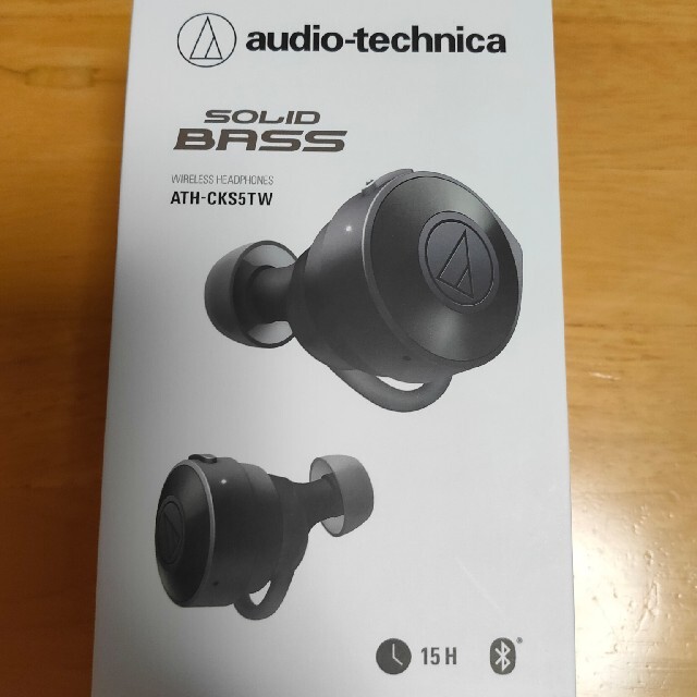 audio-technica(オーディオテクニカ)の新品未開封！オーディオテクニカ ワイヤレスイヤホン ATH-CKS5TW スマホ/家電/カメラのオーディオ機器(ヘッドフォン/イヤフォン)の商品写真