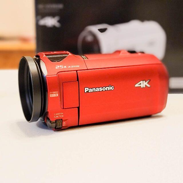 Panasonic(パナソニック)のペケさん専用パナソニック 4K ビデオカメラ HC-VX992M-R スマホ/家電/カメラのカメラ(ビデオカメラ)の商品写真